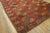 Traditional Impressive Red-Ruby Ground Color With Some Cherries Details in a Geometric Design Antique Central Asian Ersari Gallery Rug For Sale - Image 3 of 7