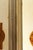 Beige 19th Century Italian Six-Panel Painted Wood Folding Screen in Gilt Bronze Frame For Sale - Image 8 of 16