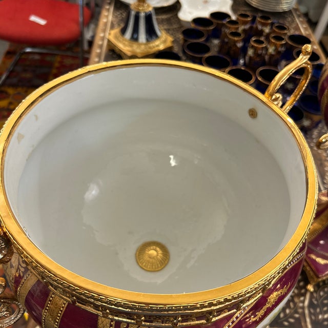 Early 20th Century S Limoges France Porcelain Tazza/ Urns a Pair For Sale - Image 5 of 11