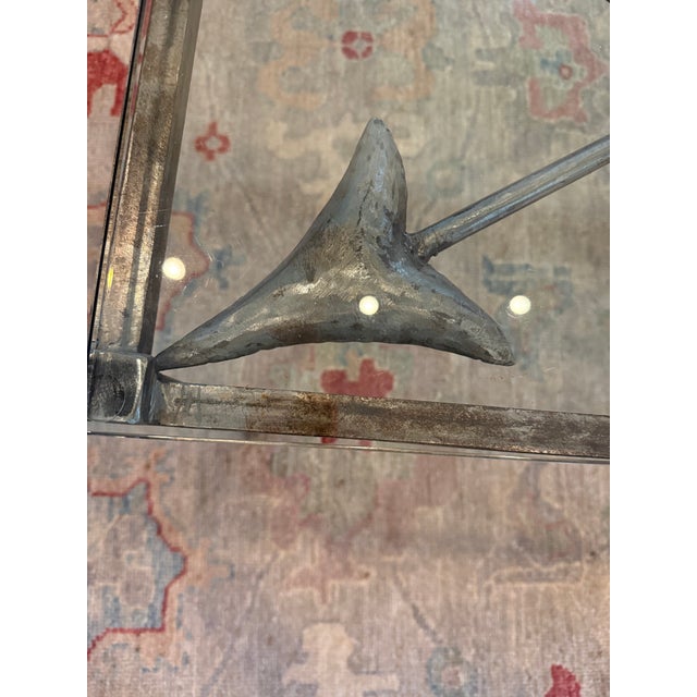 Early 21st Century Iron Arrow Coffee Table For Sale - Image 5 of 8