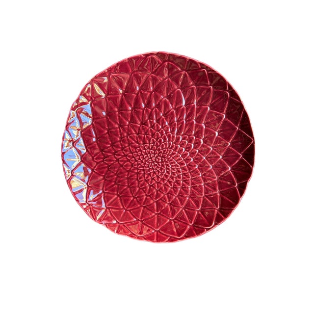 Dinner Plates by Bordallo Pinheiro, Set of 4, in New conditions. Designed from 2000 Stamped by Maker
