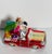 Shabby Chic Vintage Florida Flamingo Christmas Ornament Glass For Sale - Image 3 of 5