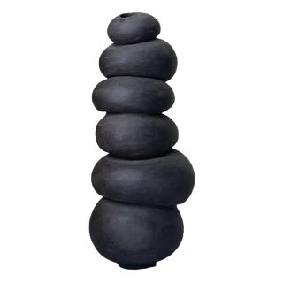 Modder Stepping Up Ceramic Sculpture by Françoise Jeffrey For Sale