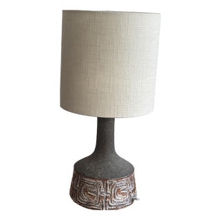 Danish Ceramic Table Lamp by Jette Helleroe for Axella, 1960s For Sale