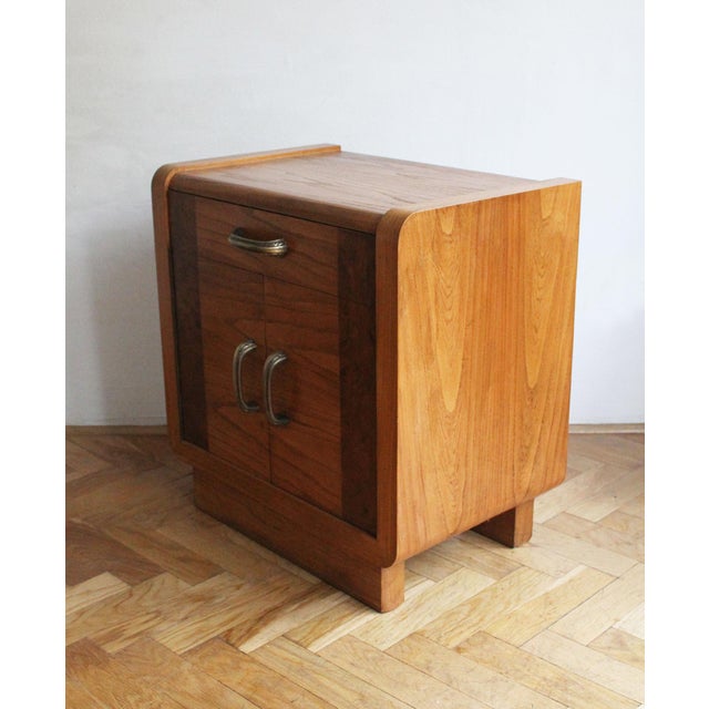 Art Deco Bedside Tables, 1930s, Set of 2 For Sale - Image 17 of 18