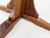 Chestnut Vintage Oak Mission Style Coat Rack For Sale - Image 8 of 11