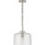 Transitional Thomas O'Brien for Visual Comfort Signature Katie Dome Pendant in Polished Nickel with Clear Glass For Sale - Image 3 of 4