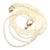 This elegant Tiffany & Co. Angela Cummings torsade necklace is featuring multiple strands of luminous mother-of-pearl...