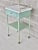 Mid-Century Modern Antique Enamel Metal Hospital Side Table With Removable Tray Top For Sale - Image 3 of 9