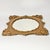 Wood Antique Gold Gilt Wood Mirror With Ornate Corners For Sale - Image 7 of 13