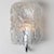 Clear Chrome Glass Wall Light by Helena Tynell for Limburg, 1960 For Sale - Image 16 of 18