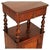 Italian Walnut Bedside Table with Drawer and Cabinet, Late 19th Century For Sale - Image 5 of 8