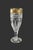 Gold Mid-Century Crystal Glasses in the style of Saint Louis, 1950s, Set of 33 For Sale - Image 8 of 15