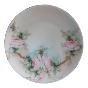 Antique Hand-Painted Porcelain Plate Thomas Sevres Bavaria