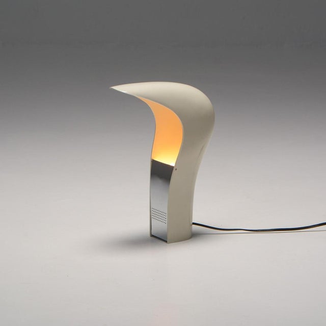 The Pelota desk lamp was designed by Ceasare Casati and Emanuele Ponzio for Lamperti, Studio D.A., Italy in 1971. The lamp...