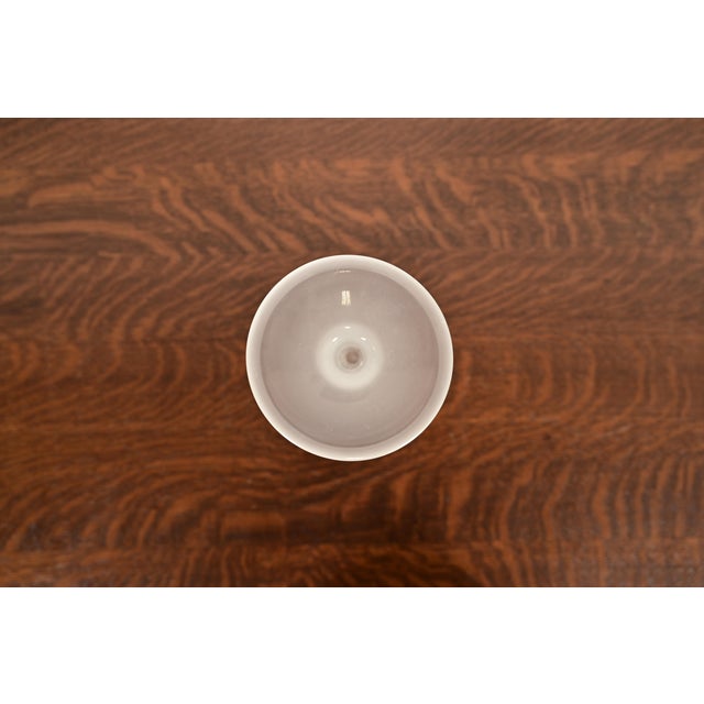 Late 20th Century Lalique Paris Marie-Claude Soliflore Frosted Crystal Vase For Sale - Image 5 of 12