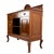 Early 20th Century English Edwardian Oak Sideboard Buffet Server Carved Sunflower Motif Cabinet For Sale - Image 10 of 18