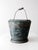 Antique Mottled Blue Rustic Pail For Sale - Image 10 of 12