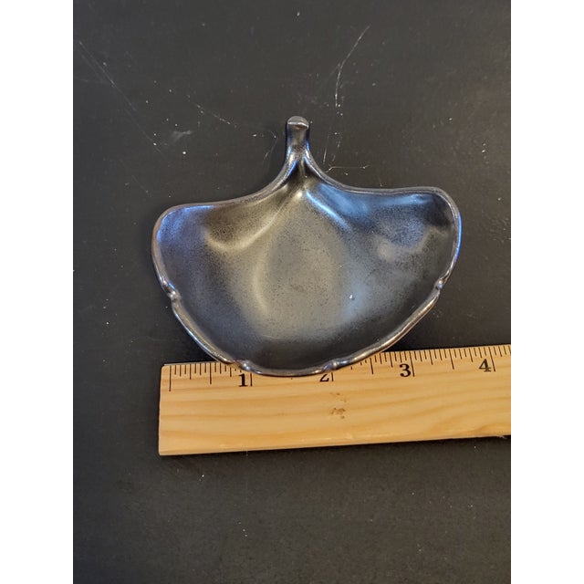 Crate & Barrel Ginkgo Leaf Trinket Dish For Sale - Image 9 of 9