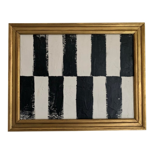 Contemporary Abstract Art on Canvas, Framed For Sale