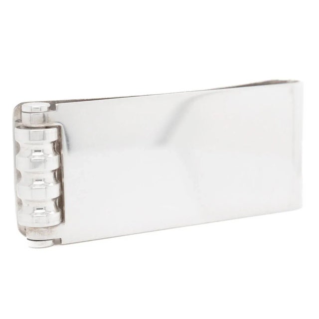 Mid 20th Century Vintage Paloma Picasso for Tiffany & Co. Sterling Silver Groove Roller Money Clip For Sale - Image 5 of 11