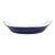 Vintage Michael Lax Copco Denmark Modern Blue Enamel Cast Iron Paella Dish Pan For Sale