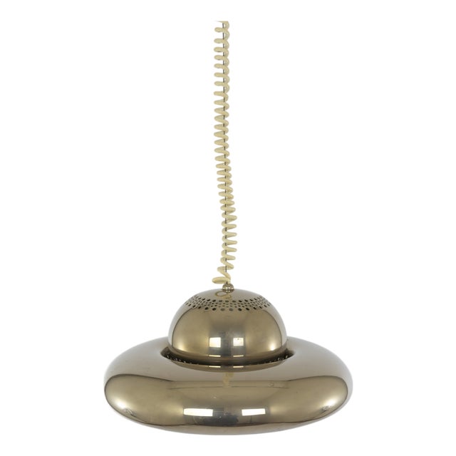 Nickel Fior Di Loto Pendant by Afra and Tobia Scarpa for Flos, 1960s For Sale