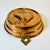 1950s Vintage Arts & Crafts Farmhouse Boho Chic Pear Copper and Brass Mold For Sale - Image 10 of 11
