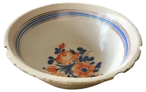 17th Century Brugge Bruges Bowl, 1690s