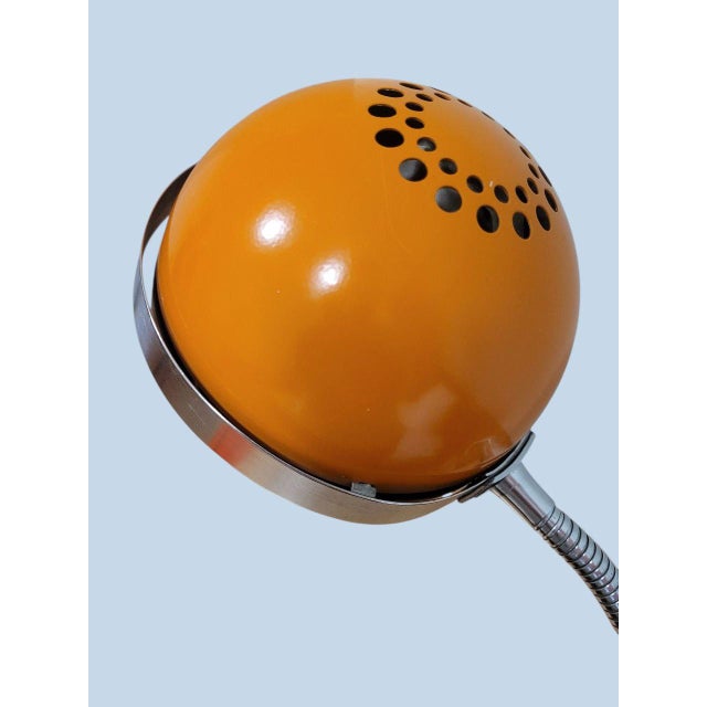 Mid-Century Modern Space Age Swiveling Table Lamp for Clamping For Sale - Image 3 of 15
