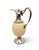 Vintage Ostrich Egg & Sterling Silver Decorative Pitcher. Stamped 925 on the bottom. For decorative use only.