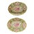 Pair of Late 18th/ Early 19th Century Clobbered Plates For Sale