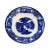 English Antique Flow Blue Plate W. H. Grindley Co. England “Shanghai” For Sale - Image 3 of 6