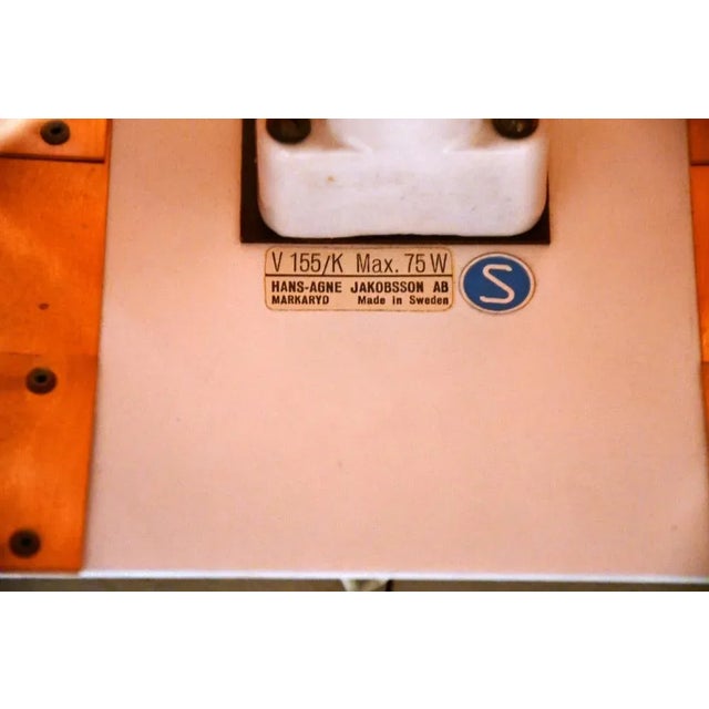 Copper Swedish Model V155 Sconces in Copper by Hans-Agne Jakobsson for Hans-Agne Jakobsson AB, 1950s, Set of 2 For Sale - Image 8 of 10