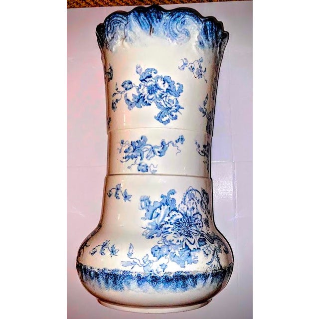 Victorian 1900s Victorian Umbrella Stand by Maddocks Lamberton Pottery Trenton, Nj For Sale - Image 3 of 11