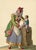 Michela De Vito, Costume of Procida, Province of Naples, 1800s, Watercolour For Sale