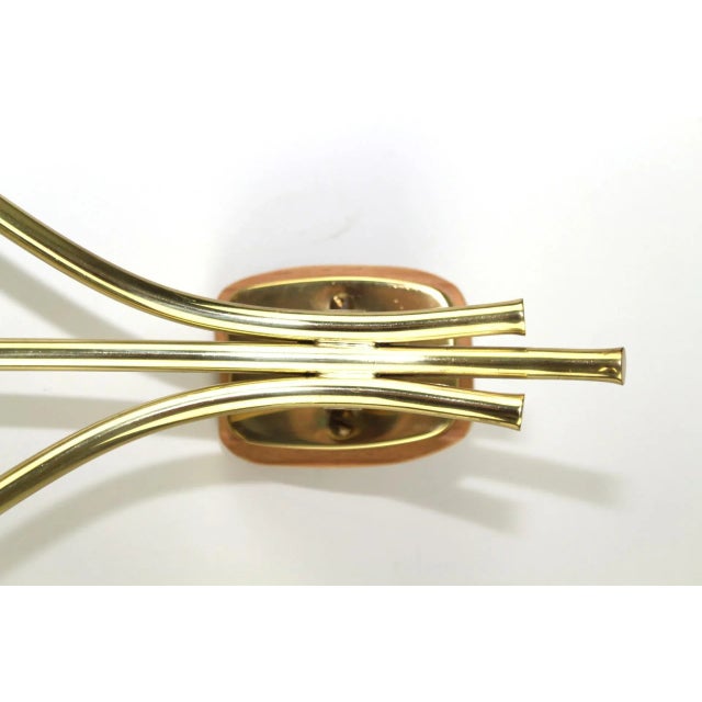 Brown Sconce by Emil Stejnar for Rupert Nikoll, 1950s For Sale - Image 8 of 9