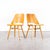 Honey Beech Dining Chairs by Radomir Hoffman for Ton, 1950s, Set of 2 For Sale - Image 9 of 9