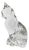 Large Seated Cat from Baccarat For Sale