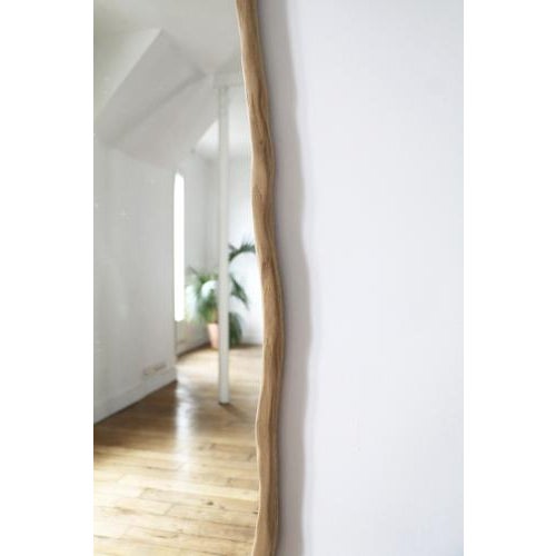 Contemporary Handcrafted Long Ondulation Mirror by Alice Lahana Studio For Sale - Image 3 of 6