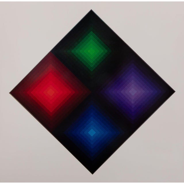 Victor Vasarely, ARCTURUS II, Etching For Sale