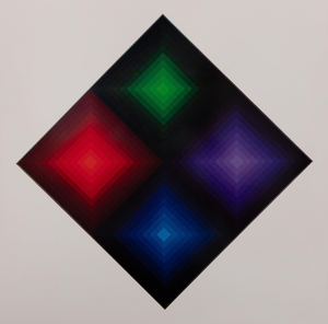 Victor Vasarely, ARCTURUS II, Etching