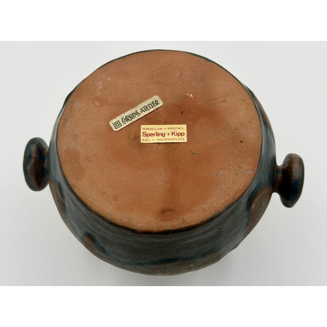 Sculptural Ceramic Tealight Lantern by Carstens Tönnieshof, West Germany, 1970s For Sale - Image 4 of 5