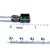 Traditional Natural Emerald Diamond Pendant Necklace 18" 14k White Gold 2.41 TCW Certified For Sale - Image 3 of 5