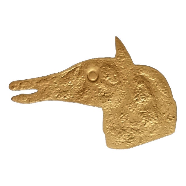 After Georges Braque, Aréion, Embossed Engraving with Gold Leaf, 1971 For Sale
