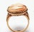 Vintage 10k Yellow Gold & Carved Shell Cameo Ring For Sale In New York - Image 6 of 11