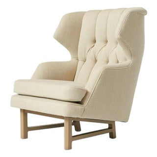 1950s “Janus” Wing Chair by Edward Wormley for Dunbar For Sale