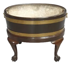 Georgian Mahogany Wine Cooler