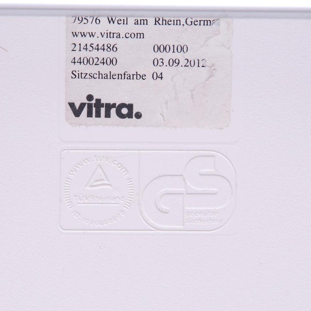 Vintage 2012 Plastic Side Chair by Charles and Ray Eames for Vitra For Sale - Image 9 of 12