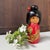 Vintage Sōsaku Kokeshi with Temari Motif, 1980s For Sale - Image 4 of 8